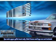 Fits 1994 1999 Chevy C K Pickup Suburban Tahoe Stainless Steel Billet Grille Grill C65706C