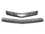 Fits 2010 2013 Chevy Camaro SS V8 Black Billet Grille Grill Insert Combo C61081H