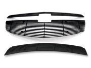 Fits 2011 2014 Chevy Cruze Black Billet Grille Grill Insert Combo C61026H