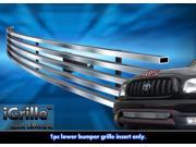 Fits 01 04 Toyota Tacoma Bumper Stainless Steel Billet Grille Insert T85482C