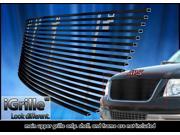 Fits 2003 2006 Ford Expedition Black Stainless Steel Billet Grille Insert F85372J