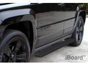 Matte Black 4 iBoard Running Boards Fit 07 15 Jeep Patriot Nerf Bar Side Steps Tube Rail Bars Step Board