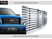Stainless Steel 304 Billet Grille Grill Custome Fits 2009 2014 Ford F 150 Bumper