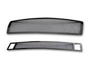 04 10 Infiniti QX56 Stainless Black Mesh Grille Grill Combo Insert