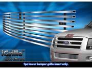 Fits 2007 2014 Ford Expedition Bumper Stainless Steel Billet Grille Grill Insert F65335C