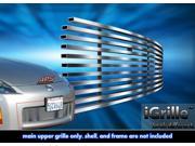 Fits 2003 2005 Nissan 350Z Stainless Steel Billet Grille Insert N65415C