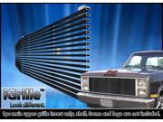 Stainless Steel 304 Black Billet Grille Grill Custome Fits 1981 1988 Chevy C K Pickup Blazer