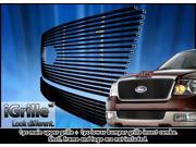Fits 2004 2005 Ford F 150 Honeycomb Style Stainless Black Billet Grille Combo F67994J