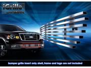 Fits 2004 2005 Ford F 150 Lower Bumper Stainless BGC Billet Grille Grill F85351C