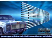 Stainless Steel 304 Billet Grille Grill Custome Fits 1973 80 Chevy C K Pickup Suburban Blazer