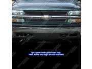 Fits 1999-2002 Chevy Silverado 1500/ 00-06 Suburban Stainless Black Mesh Grille #C75701H Fits 1999-2002 Chevy Silverado 1500/ 00-06 Suburban Stainless Black Mesh Grille #C75701H