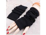 Spower Unique Hop Women Stretchy Long Arm Sleeve Fingerless Gloves Novel Trendy Hip Fashion Gift for Christmas