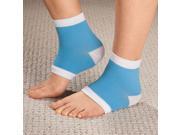 GEL Heel Socks for Dry Hard Cracked Skin Moisturising Open Toe Comfy Recovery Socks One Size Fits Most