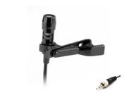 Pro Lavalier Noise Cancelling Condenser Lapel Microphone for Sennheiser Wireless Transmitter JK MIC J 016