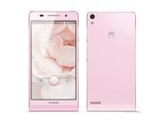 Huawei Ascend P6 4.7 Smartphone Quad Core 2G RAM Android 4.2 6.18mm Ultrathin OTG Pink