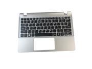 New Acer Aspire E3 112 E3 112M V3 112 V3 112P Laptop Silver Upper Case Palmrest Keyboard 60.MSMN7.028