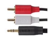 RCA AH205R 3.5mm to 2 RCA Plugs Y Adapter 3ft