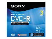 Sony 3dmr60dsr1hc 2.8gb Double sided Dvd r 3 Pk