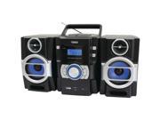 NAXA NPB429 Portable CD MP3 Player with PLL FM Radio Detachable Speakers Remote