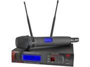 1000 Channel UHF Wireless Handheld Microphone System