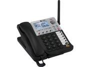 SynJ SB67148 4 Line DECT 6.0 Corded Cordless Phone with Digital Answering System