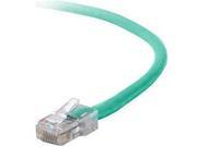 2ft Cat5e Patch Cable Utp Green Pvc Jacket 24awg T568b 50 Micron Gold Plat A3L791 02 GRN