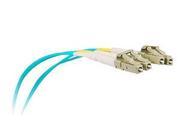 1m 10 Gb Aqua Multimode 50 125 Duplex Fiber Patch Cable Lc Lc CB FE0K11 S1