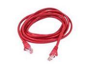 1ft Cat6 Snagless Patch Cable Utp Red Pvc Jacket 23awg 50 Micron Gold Plate A3L980 01 RED S
