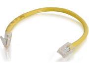 C2g 7ft Cat6 Non booted Unshielded Utp Network Patch Cable Yellow 4175