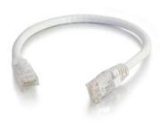 C2g 6ft Cat6 Snagless Unshielded Utp Network Patch Cable White 4036