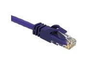 C2g 20ft Cat5e Snagless Unshielded Utp Network Patch Cable Purple 474