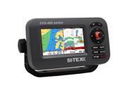 SI TEX SVS 460CE Chartplotter 4.3 Color Screen w External GPS Navionics Flexible Coverage