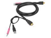 Siig Usb HDMI Kvm Cable CE KV0211 S1