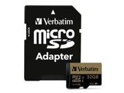 Verbatim 32gb Proplus 600x Microsdhc 44033