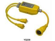 Hubbell YQ 230 Smart Y 1 50 250V Cord To 2 30A 125V