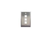 IC107SF3SS 3Port Face Stainless Steel ICC FACE 3 SS