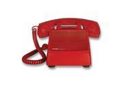 No Dial Desk Phone Red VK K 1500P D