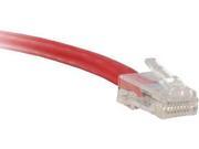 CAT5 350MHZ PTCHCORD W O BOOTS 25FT RED C5E RD NB 25 ENC