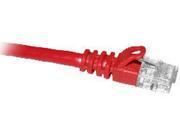 CAT5 350MHZ PTCHCORD W BOOTS 14FT RED C5E RD 14 ENC