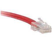 CAT6 550MHZ PTCHCORD W O BOOTS 5FT RED C6 RD NB 5 ENC