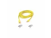 7FT CAT6 Snagless Patch Cable Yellow A3L980 07 YLW S