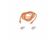 3FT CAT5e Snagless Patch Cable Orange A3L791 03 ORG S