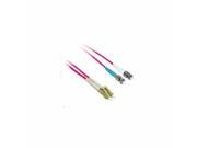 C2G 2M LC ST 9 125 OS1 FIBER CBL RED 33336