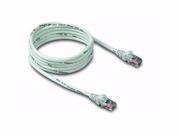 6FT CAT5e Snagless Patch Cable White A3L791 06 WHT S