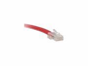 CAT6 550MHZ PTCHCORD W O BOOTS 25FT RED C6 RD NB 25 ENC
