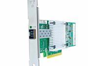 PCIE X8 10GBS SINGLE PORT FIBER NETWORK ADAPTER FOR QLOGIC QLE3240LRCK AX