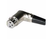 RIGHT ANGLE XLR IN LINE JACK 40661
