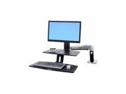 Ergotron Workfit a with Suspended Keyboard Single Hd Stand 24 391 026