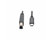 TRIPP LITE USB 3.1 GEN 1 5 GBPS CABLE USB C TO USB TYPE B M M 3 USB CABLE 3 FT U422 003