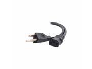 C2G 25FT 18 AWG UNIVERSAL POWER CORD NEMA 5 15P TO IEC320C13 POWER CABLE 25 FT 14719